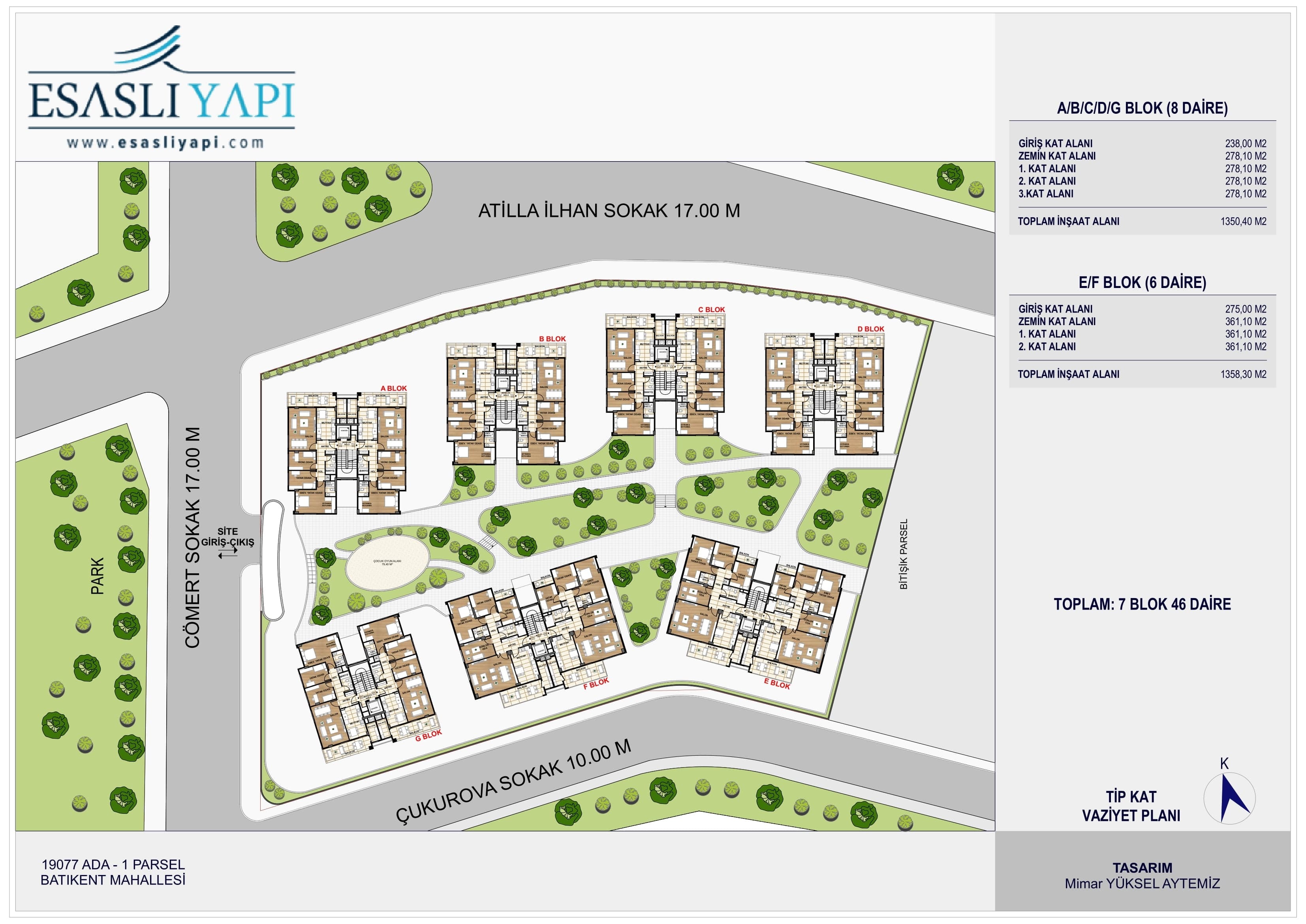 Batıkent Viva Garden — Genel Plan